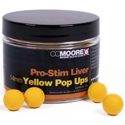 CC Moore Pro-Stim Liver Yellow Pop Ups 14mm